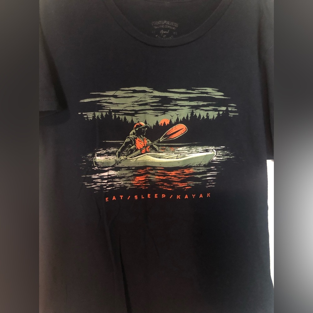 Points North "Eat Sleep Kayak" Size XL
